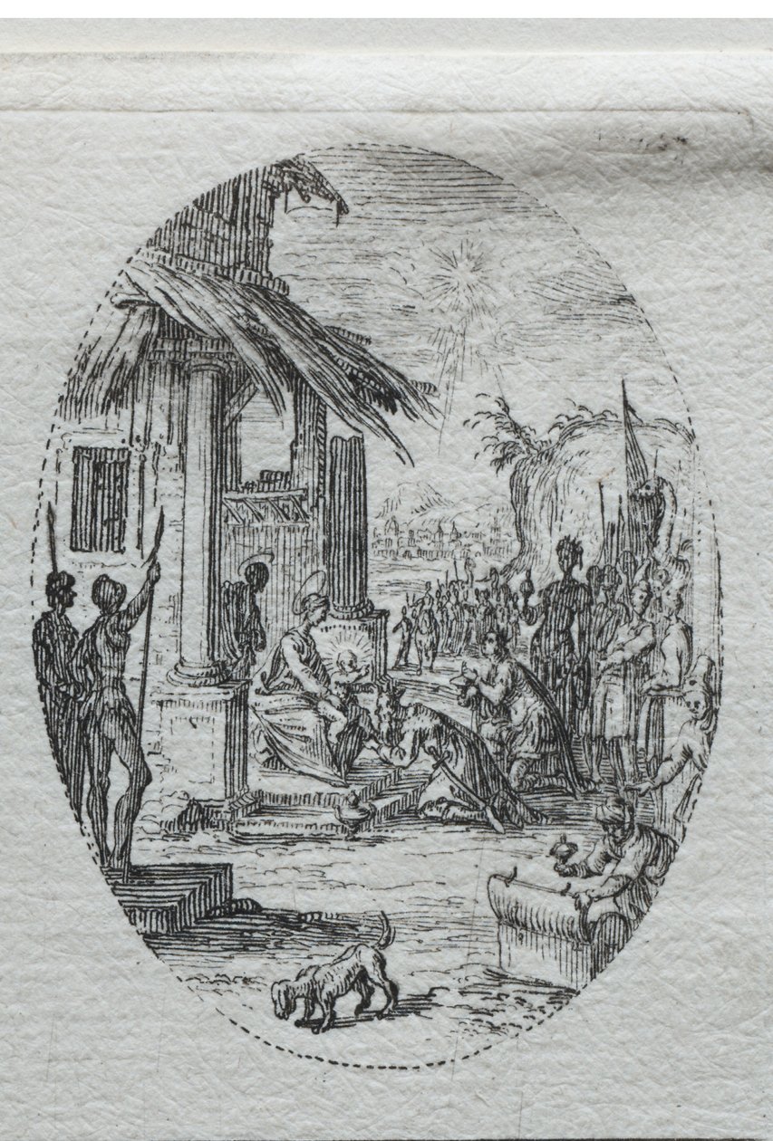 The Mysteries of the Passion: The Adoration of the Kings by Jacques Callot
