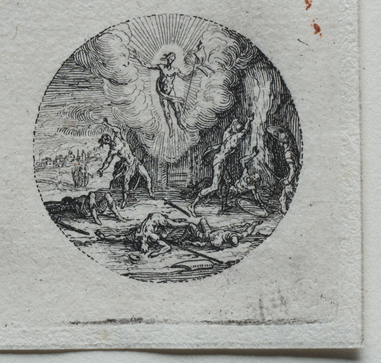The Mysteries of the Passion: The Transfiguration by Jacques Callot