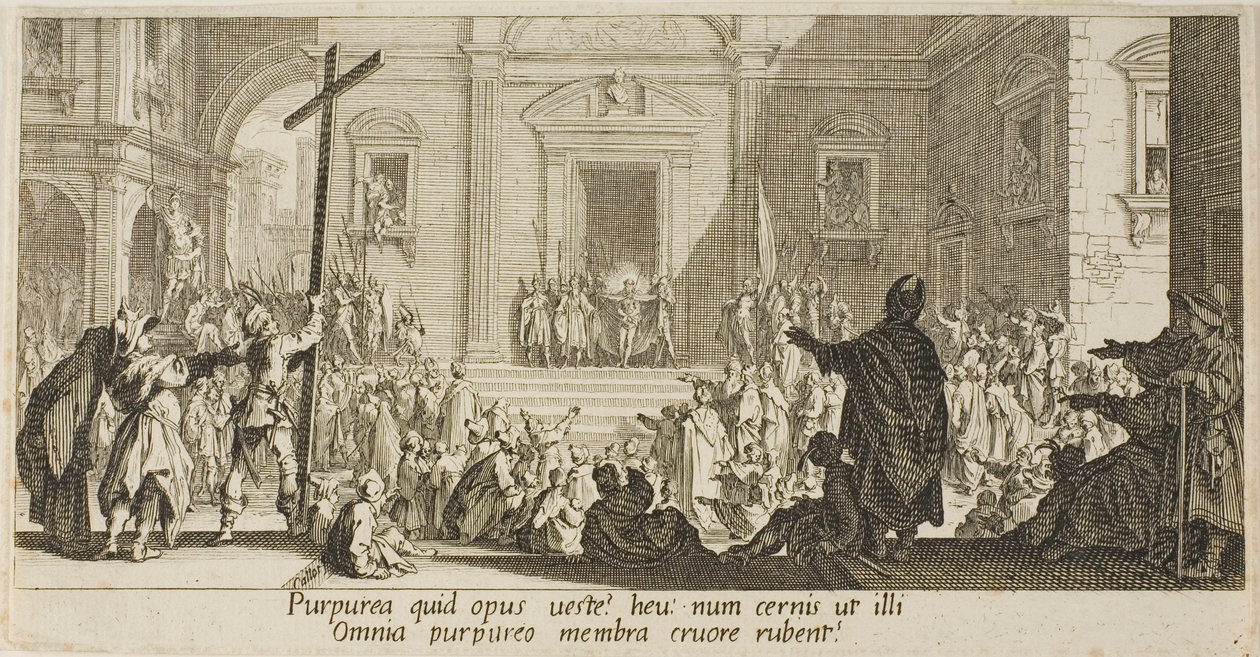 The Small Port, from Various Scenes Designed in Florence by Jacques Callot
