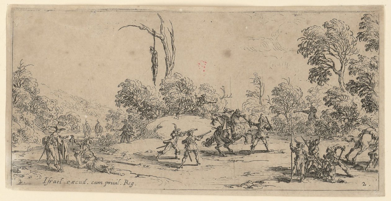 Ambush by Jacques Callot