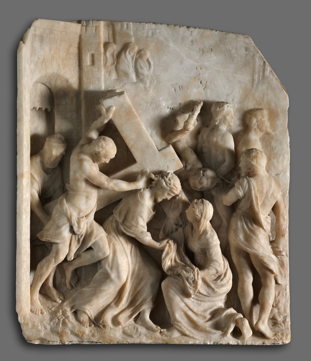 Christ Carrying the Cross with Saints Simon and Veronica, c. 1545 by Jacques Dubroeucq
