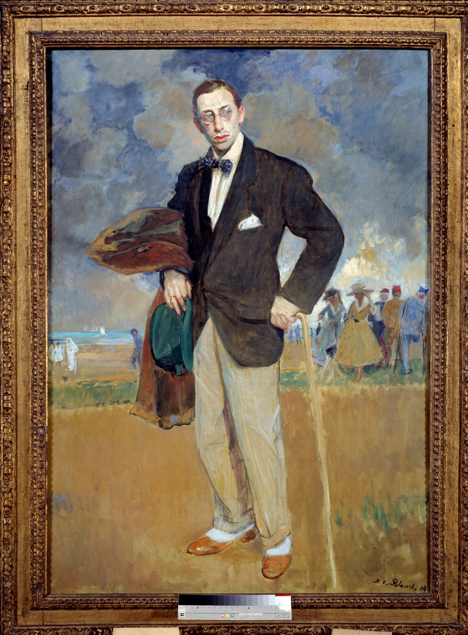 Portrait of Igor Stravinsky (1882-1971) composer by Jacques-Emile Blanche