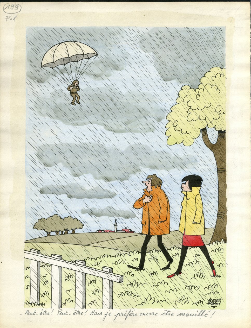Days of France, Satirical in Colours by Jacques Faizant