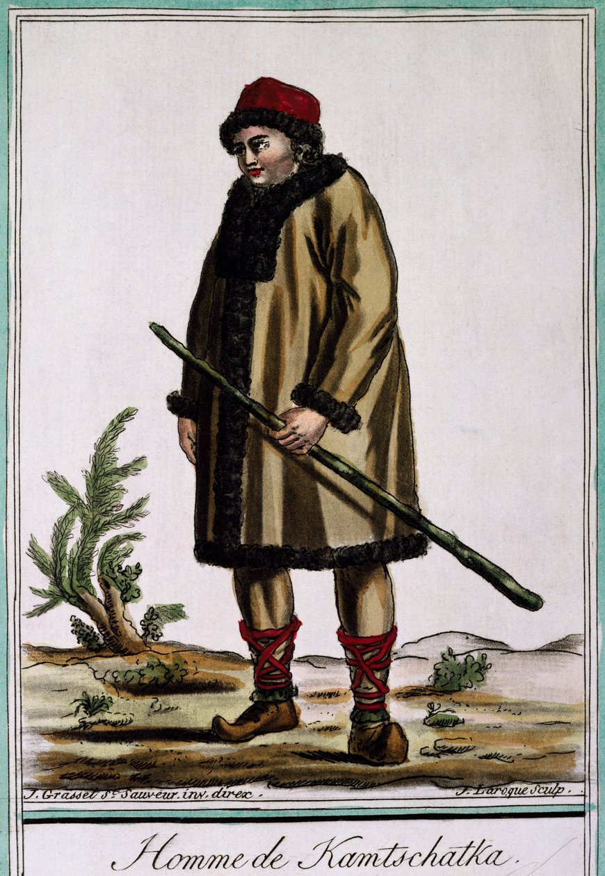 Kamchatka Man, Russia by Jacques Grasset de Saint Sauveur