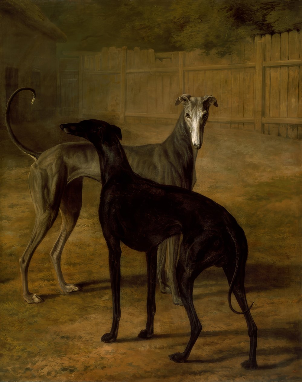 Rolla and Portia by Jacques Laurent Agasse