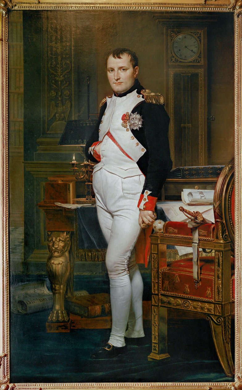 Emperor Napoleon I Bonaparte by Jacques Louis David