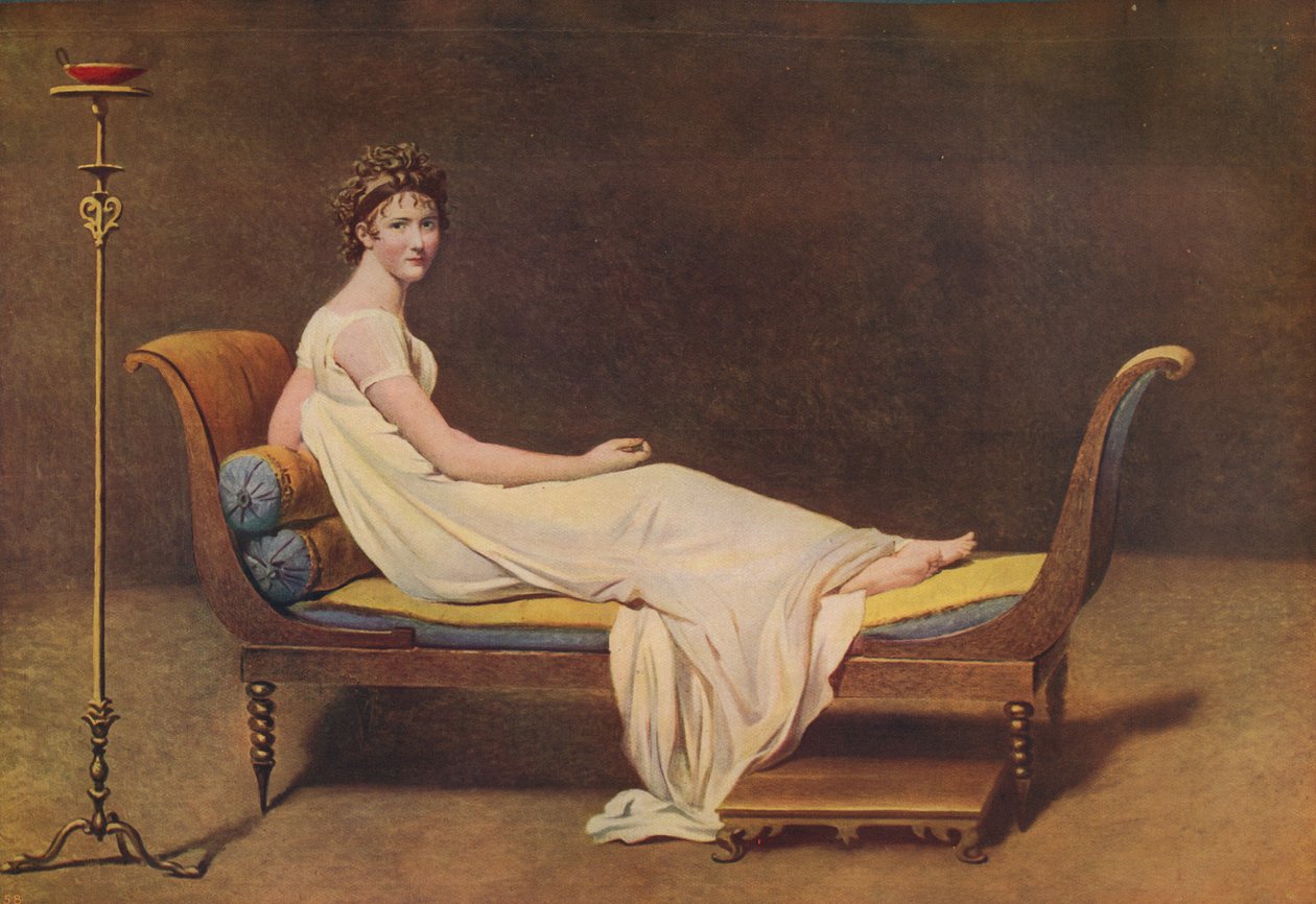 Madame Recamier by Jacques Louis David: Buy fine art print