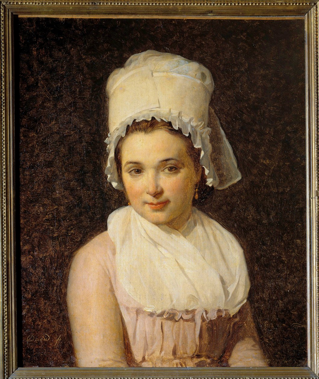 Portrait of Catherine Marie Tallard by Jacques Louis David
