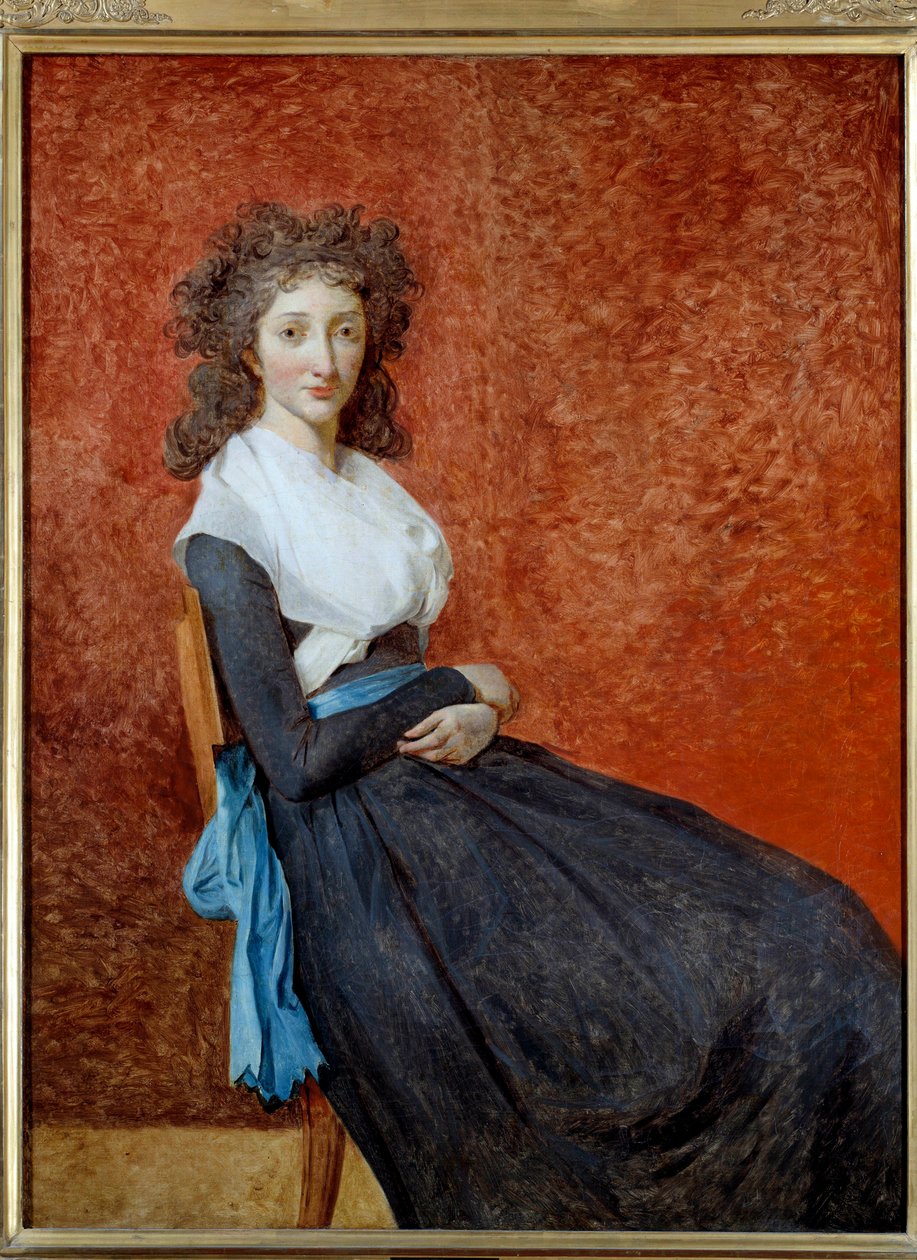 Portrait of Madame Charles Louis Trudaine (1769-1802) by Jacques Louis David