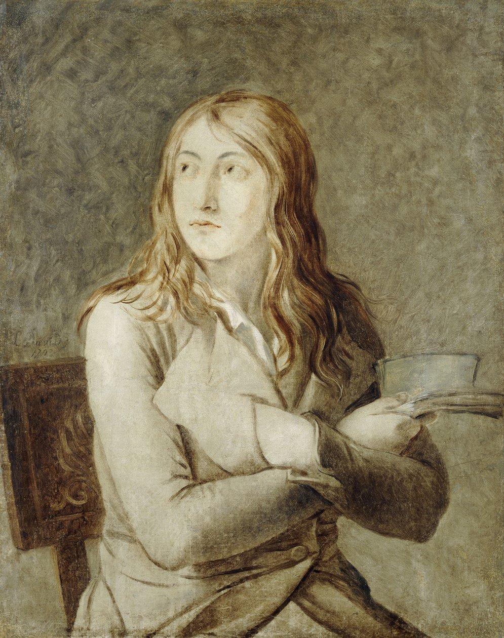 Portrait of a Young Man by Jacques Louis David