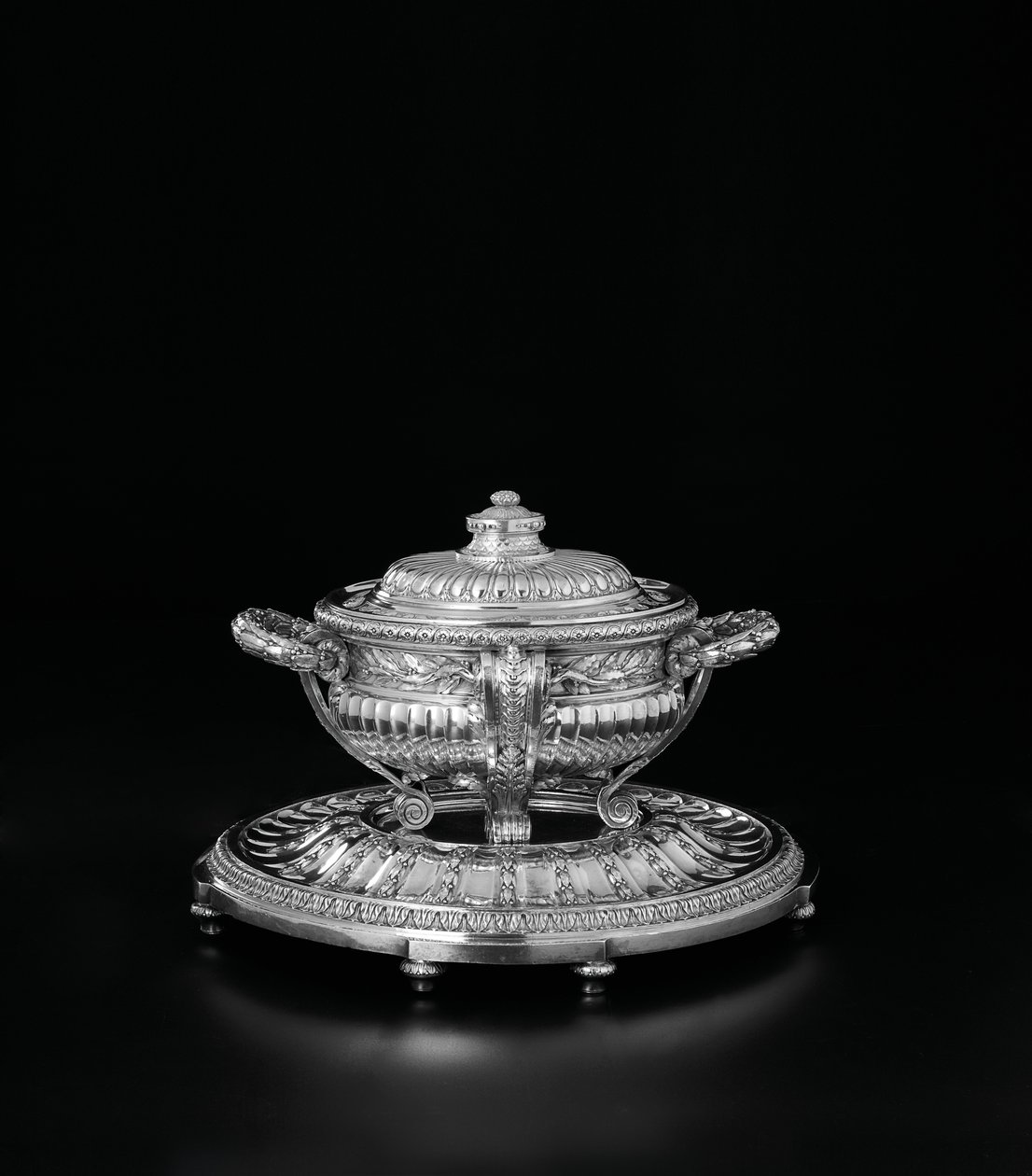 Louis XV Soup Tureen, Cover and Stand from the Orloff Service by Jacques Nicolas Roettiers