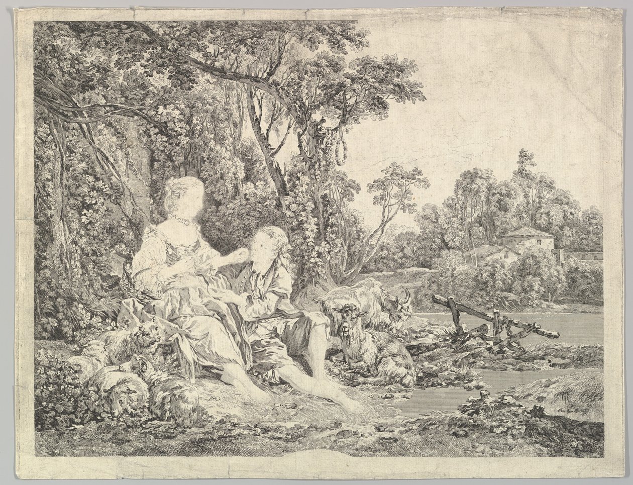 Are They Thinking About the Grape, 18th century by Jacques Philippe Le Bas