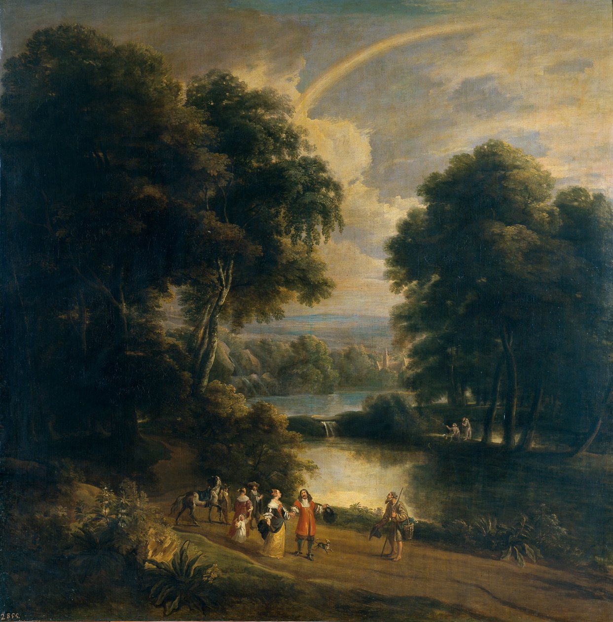 Landscape along a River by Jacques d