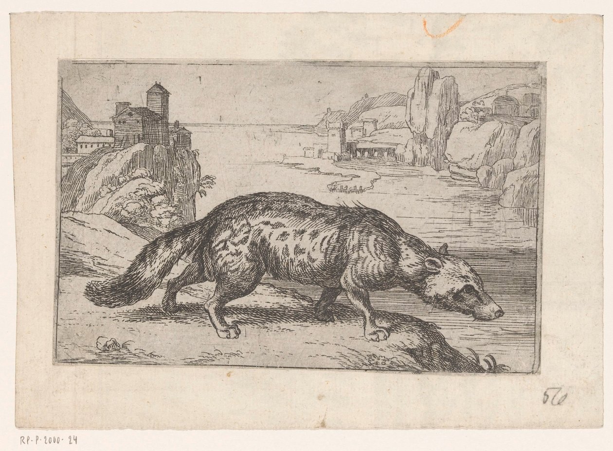 Hyena by Jacques de Fornazeris (attributed to)