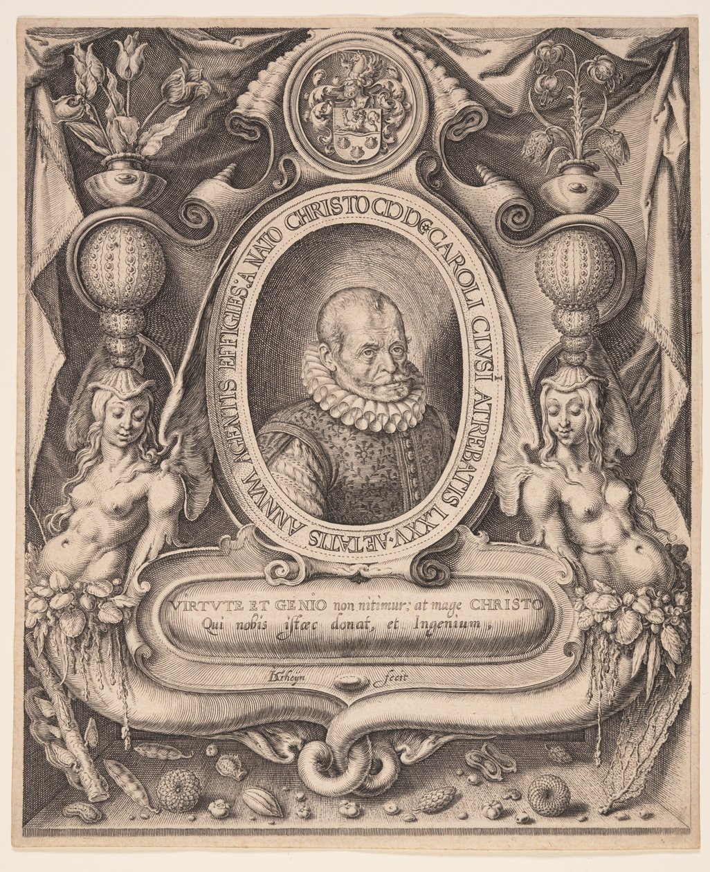 Carolus Clusius, Physician and Botanist by Jacques de Gheyn II