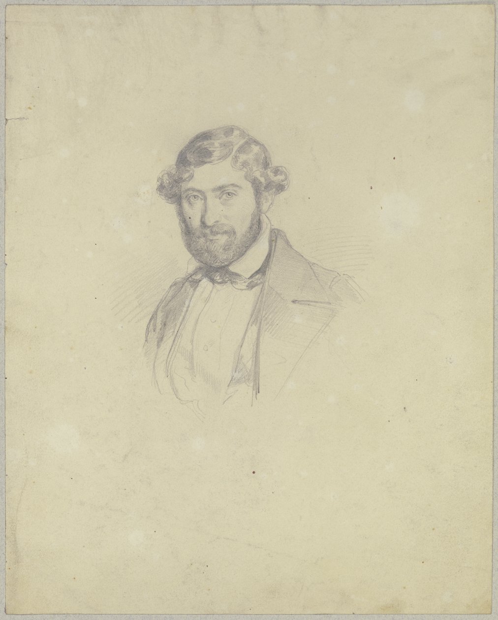Portrait of the Musician Dresel from Geisenheim by Jakob Becker