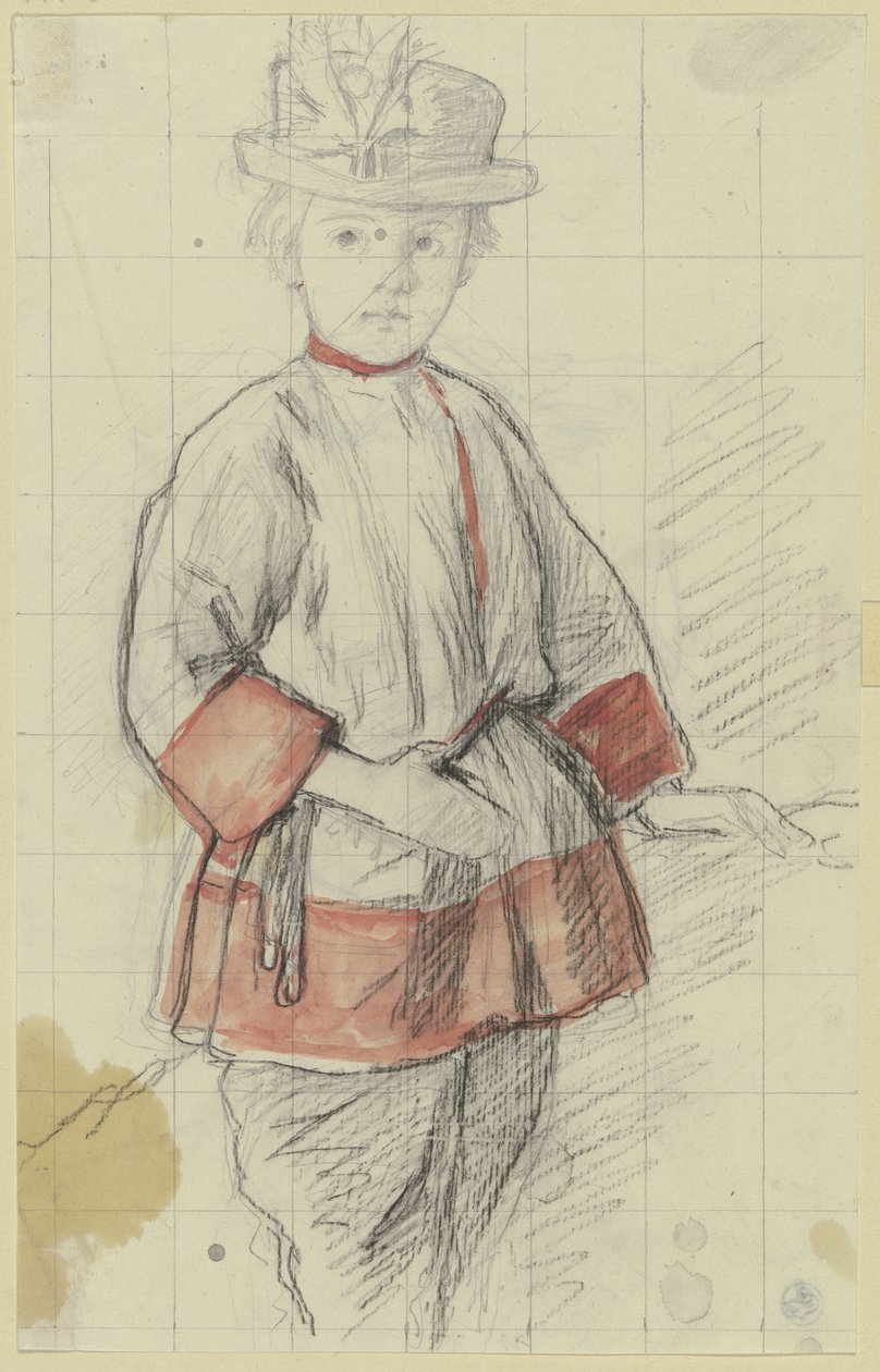 Boy with the Red Sleeves by Jakob Becker