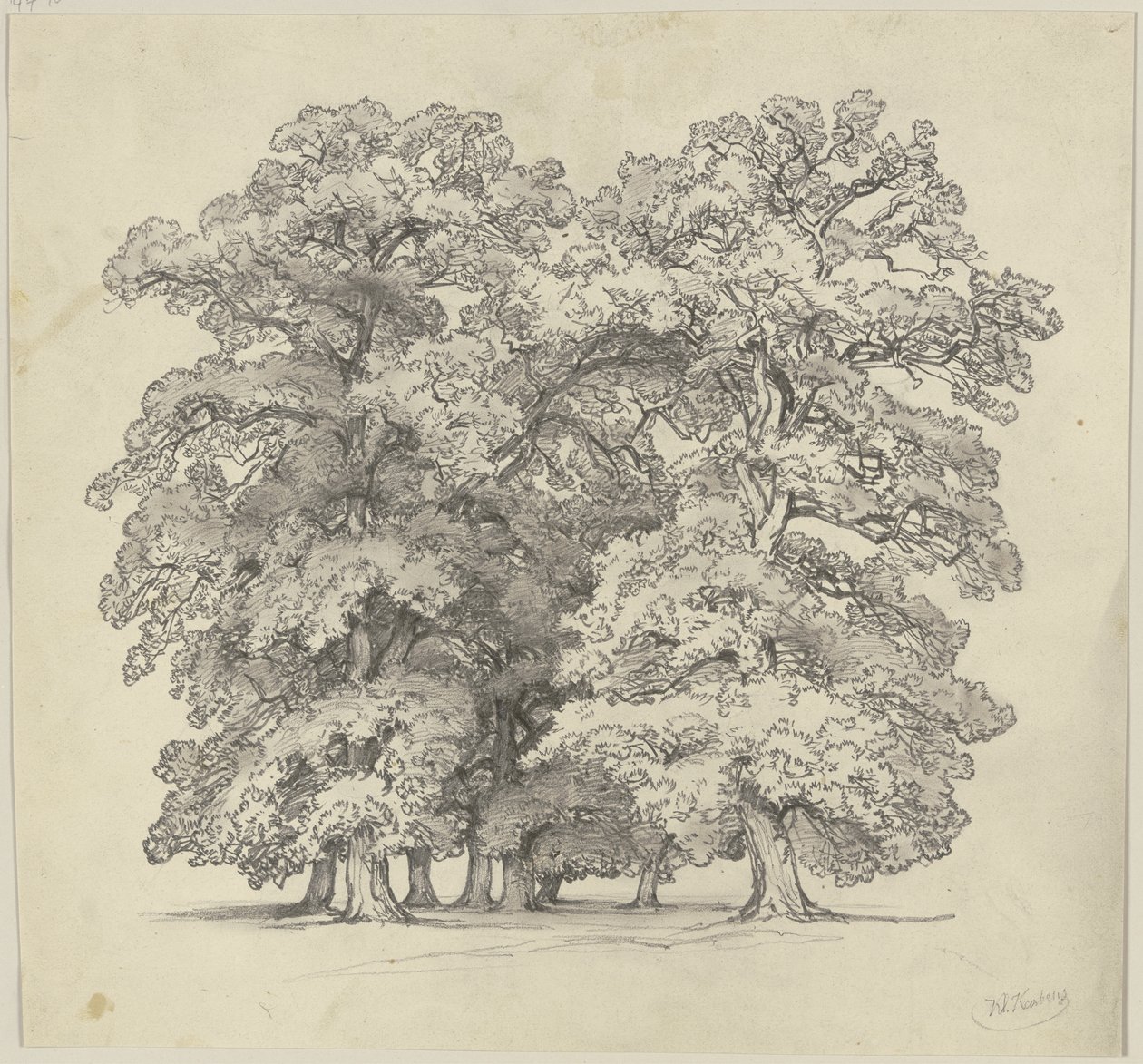Felling of Trees by Jakob Becker