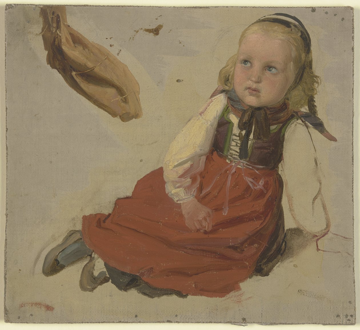 Little Farmgirl by Jakob Becker