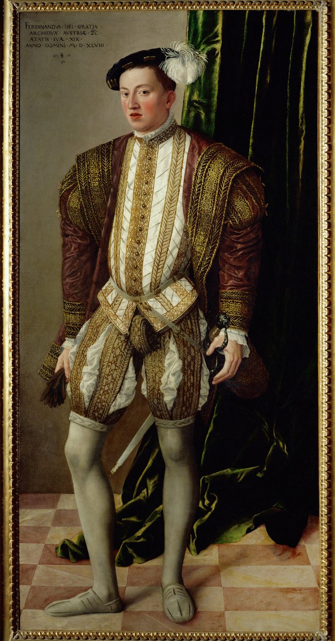 Archduke Ferdinand of Tyrol, son of Emperor Ferdinand I by Jakob Seisenegger