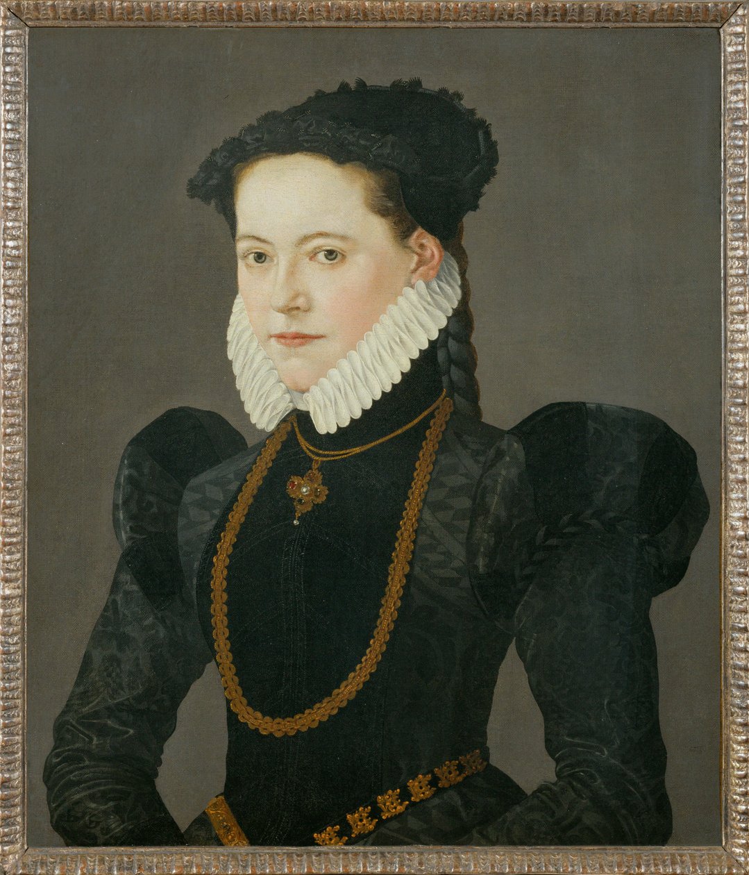 Portrait of the Daughter of Count Friedrich of Oettingen by Jakob Seisenegger