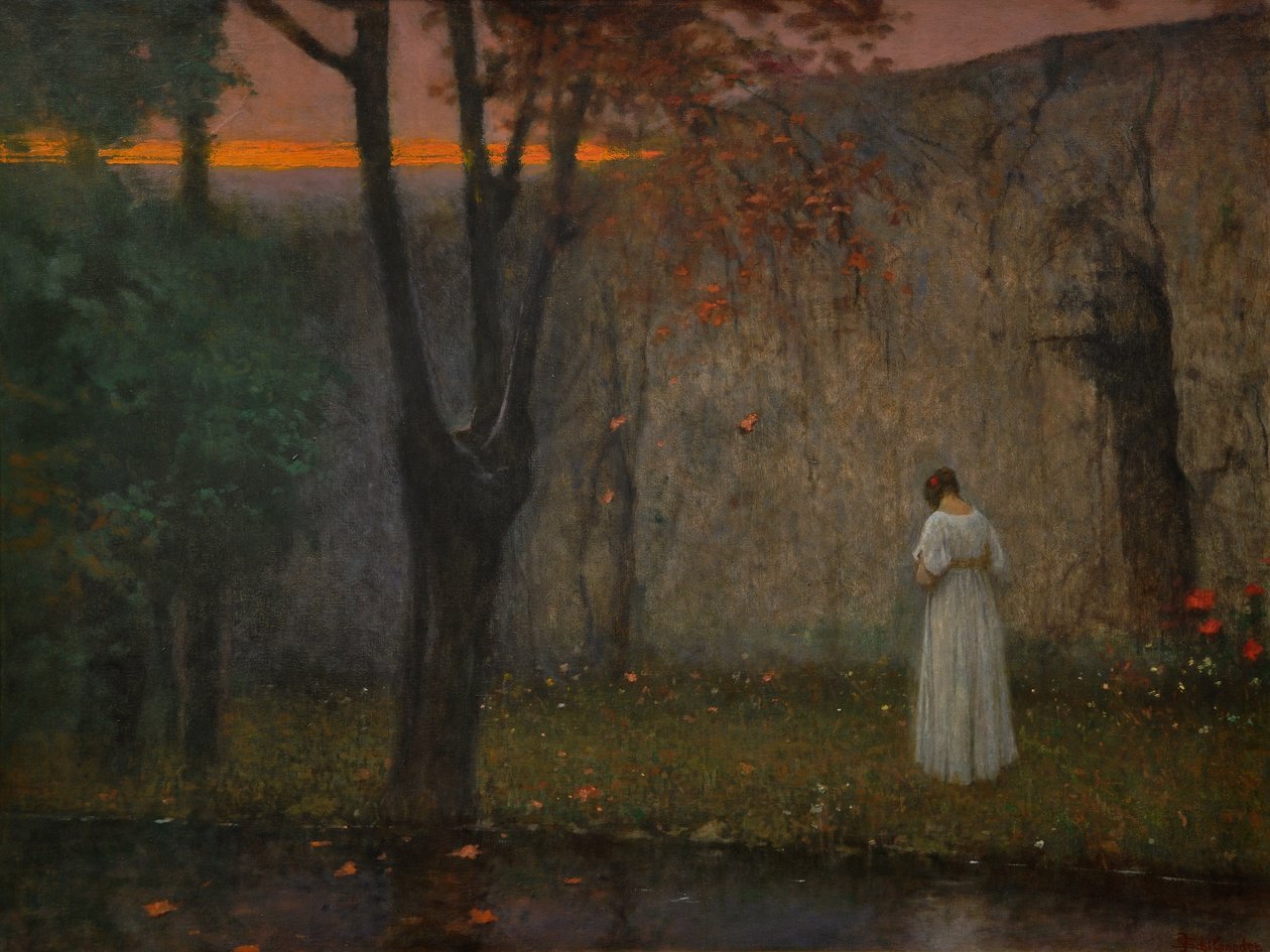 Autumn Dawn by Jakub Schikaneder
