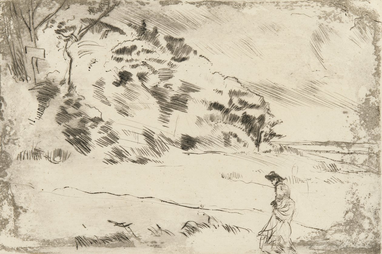 Speke Shore, c.1875 by James Abbott McNeill Whistler