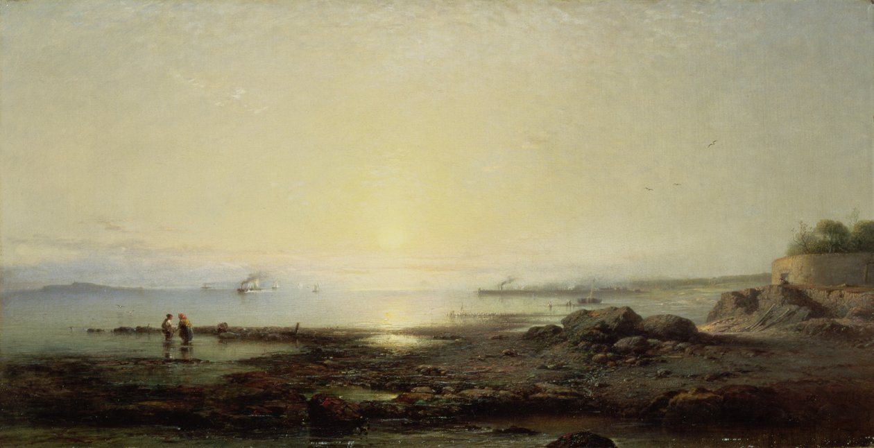 The Firth of Forth from Cramond, 1864 by James Cassie