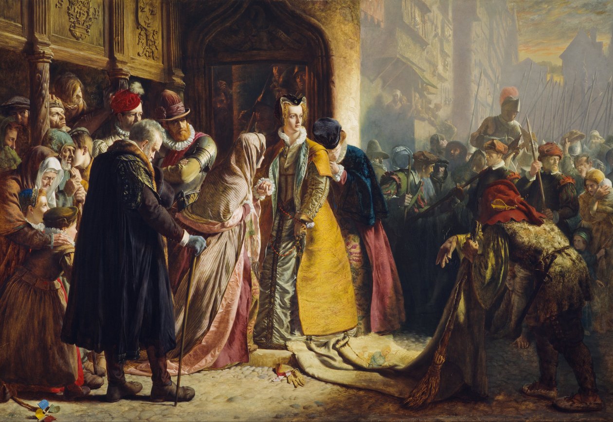 The Return of Mary Queen of Scots to Edinburgh by James Drummond