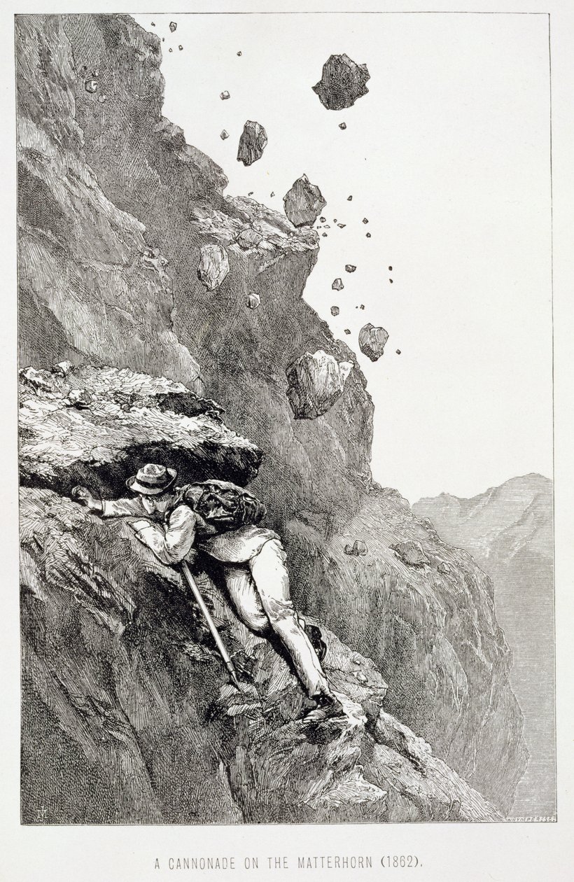 A Cannonade on the Matterhorn, 1862, from 