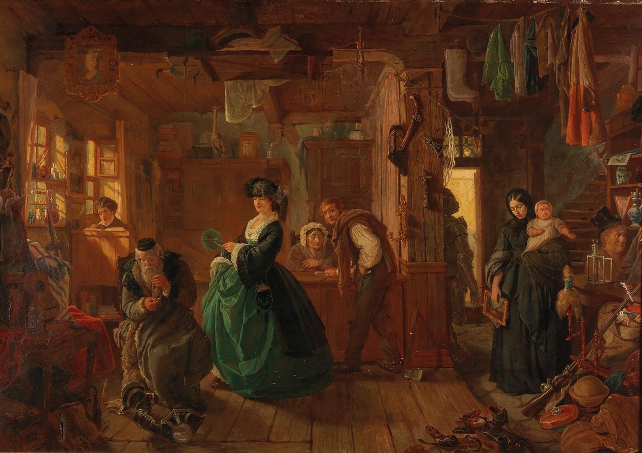 In the Junk Shop by James Marshall