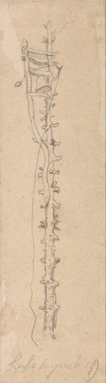 A Bell on a Notched Post by James Ward