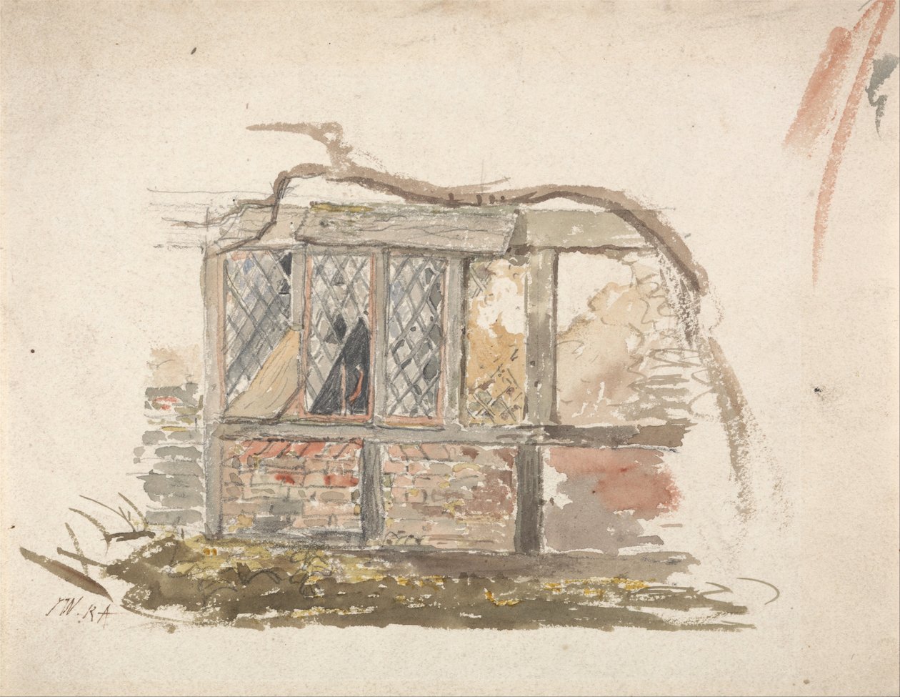 A Cottage Wall and Window by James Ward
