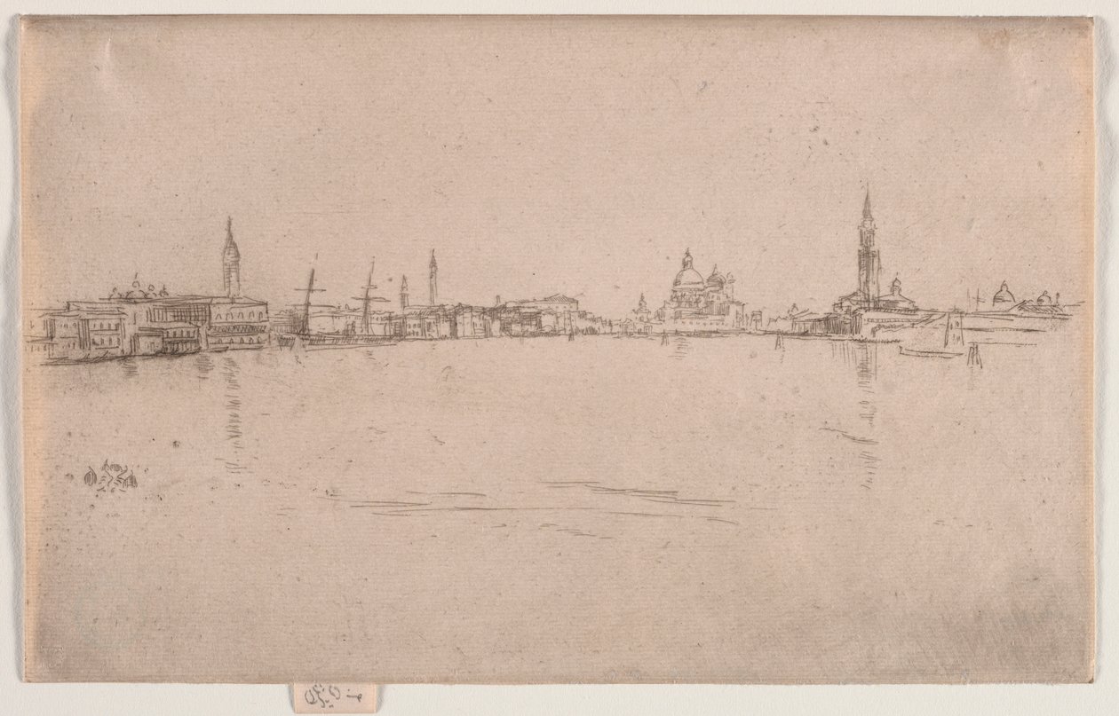 La Salute: Dawn, c. 1880 by James Abbott McNeill Whistler
