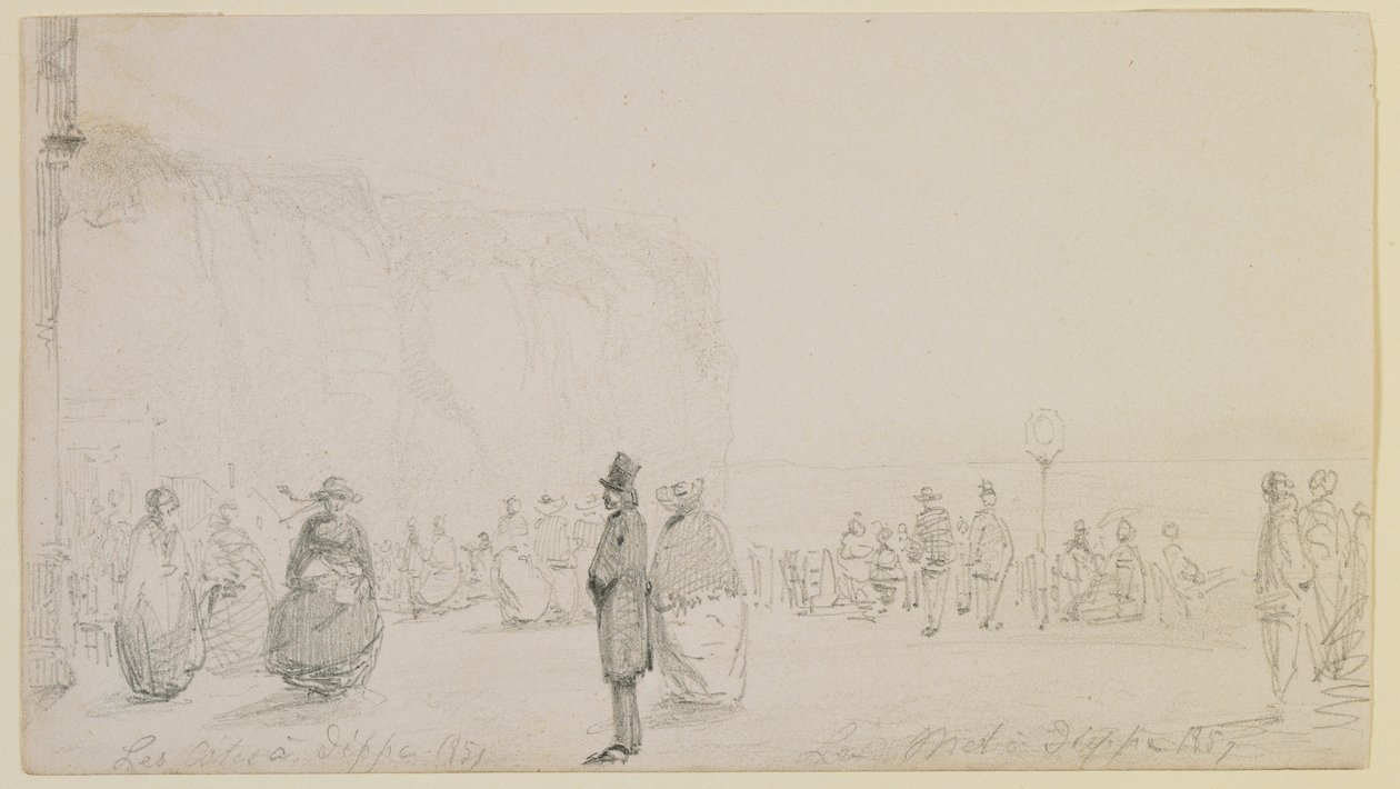 Les Côtes à Dieppe by James Abbott McNeill Whistler