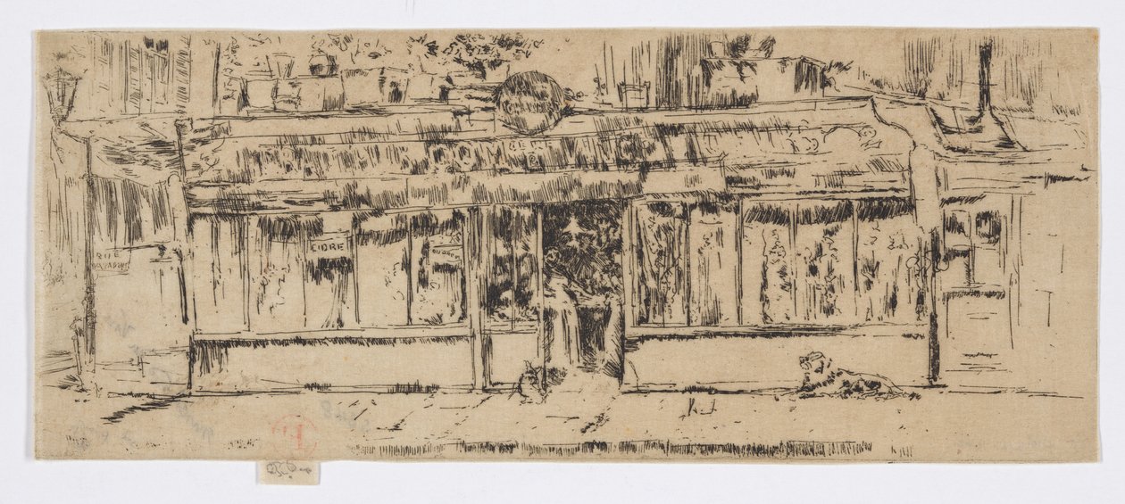 Marchand de Vin, Paris, c.1892-93 by James Abbott McNeill Whistler