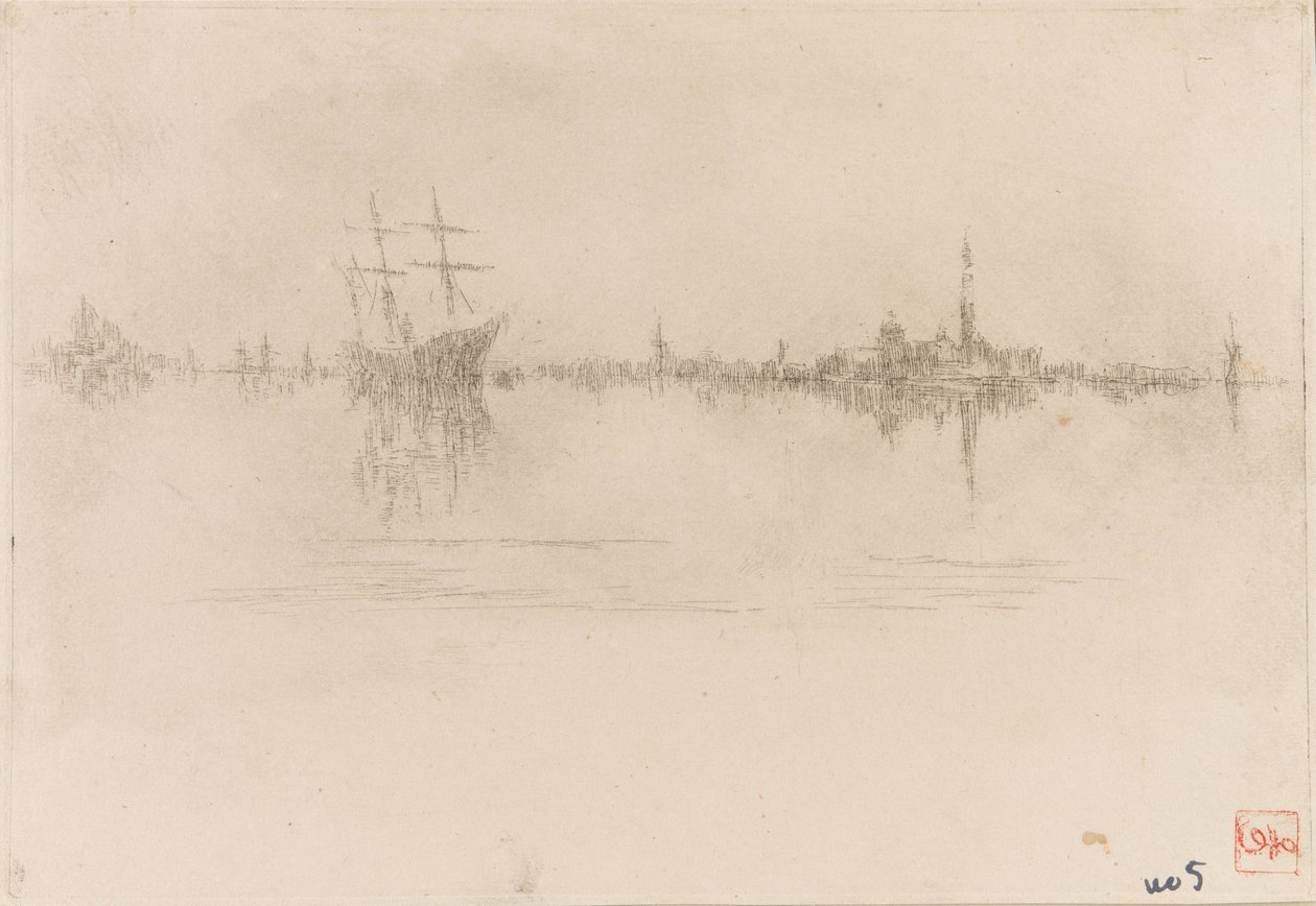 Nocturne, 1879-1880 by James Abbott McNeill Whistler