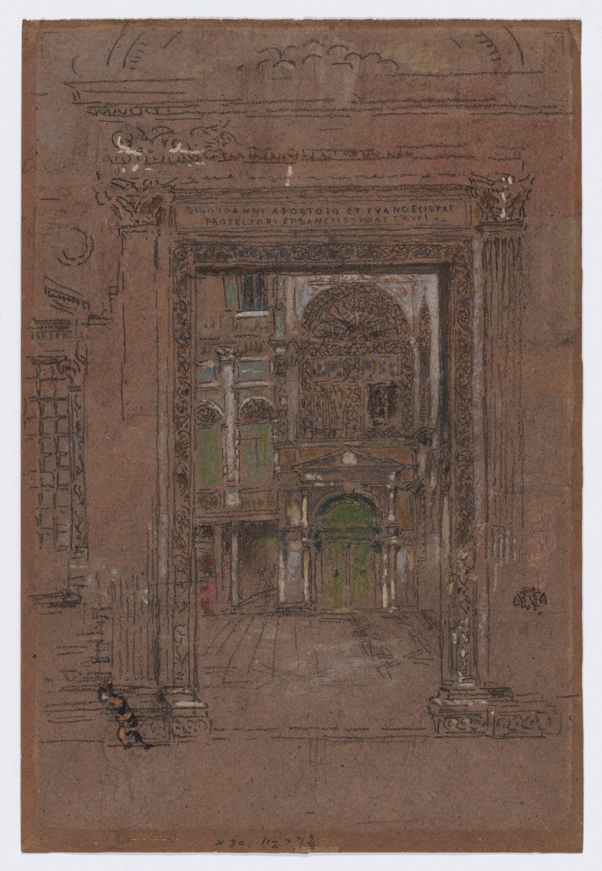 San Giovanni Apostolo et Evangelistae by James Abbott McNeill Whistler