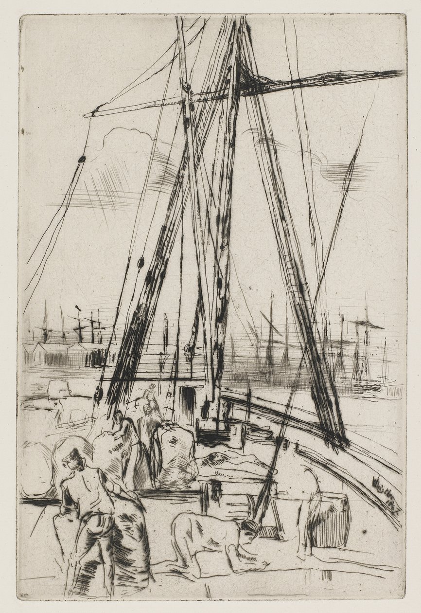 Shipping at Liverpool by James Abbott McNeill Whistler
