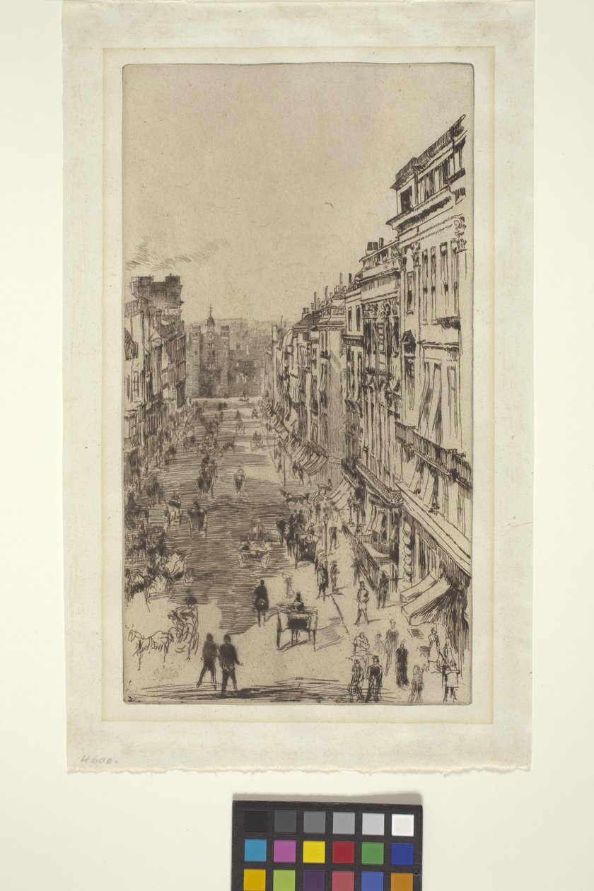 St. James Street by James Abbott McNeill Whistler