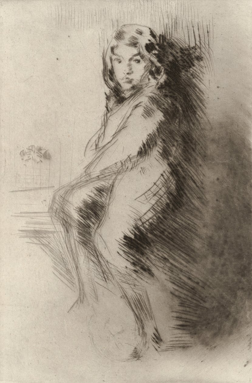 The Boy Charlie Hanson by James Abbott McNeill Whistler