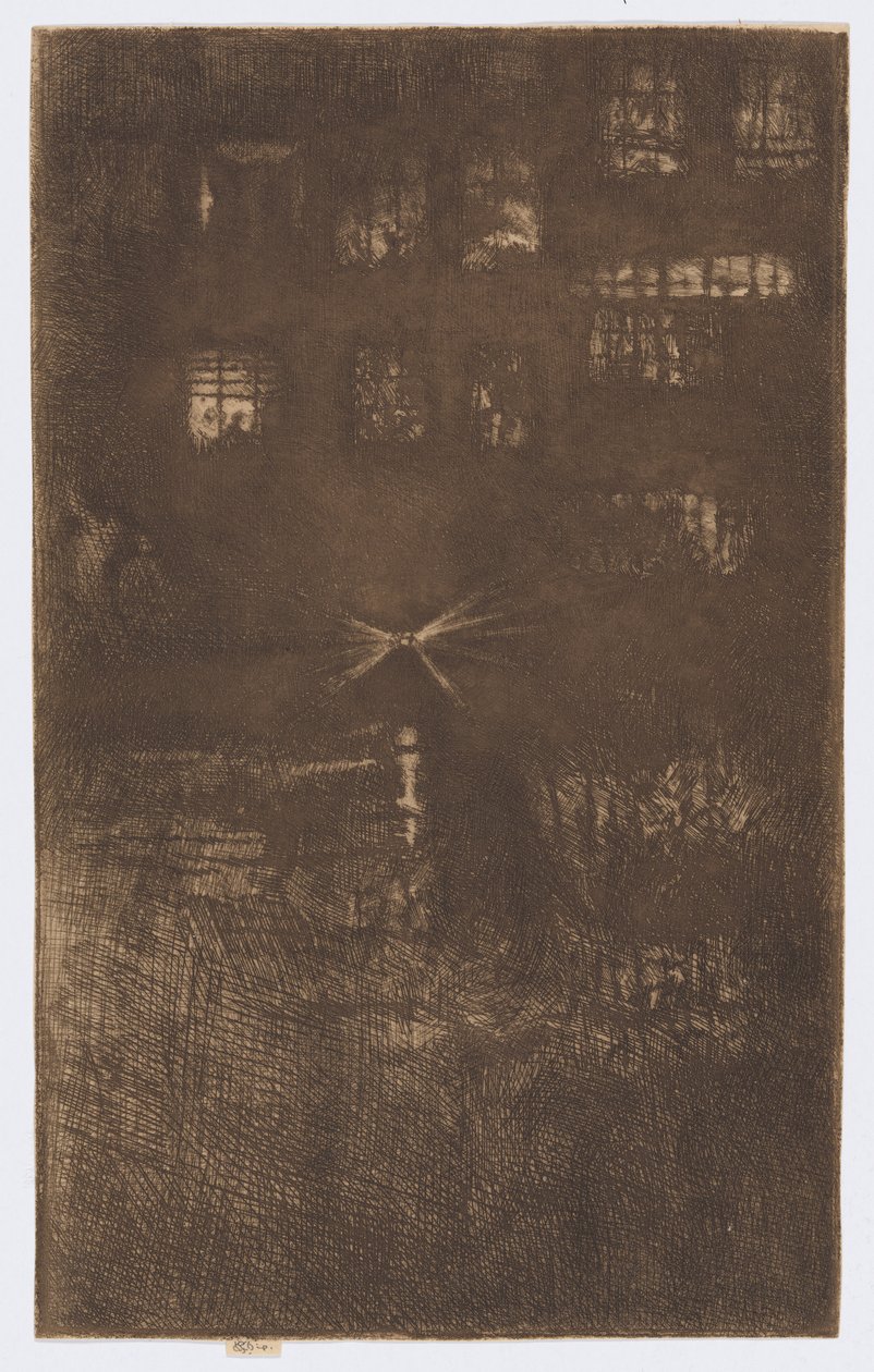 The Dance House: Nocturne by James Abbott McNeill Whistler