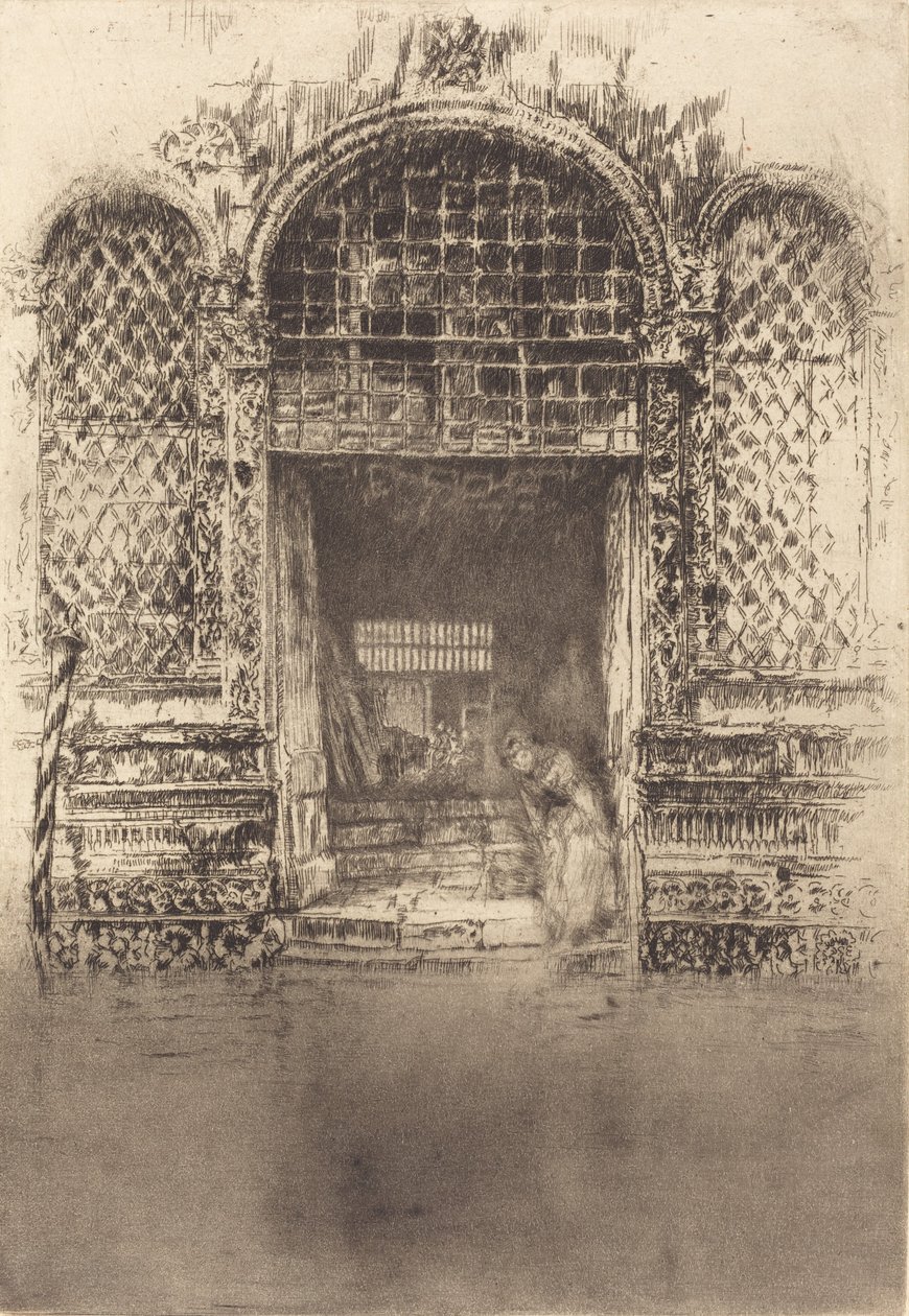 The Doorway, 1880 by James Abbott McNeill Whistler