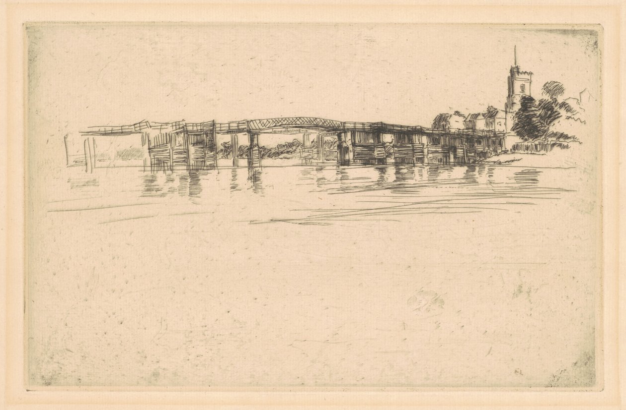The Little Putney, No. 1 by James Abbott McNeill Whistler