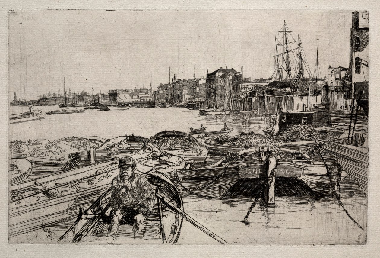 The Pool, 1859 by James Abbott McNeill Whistler