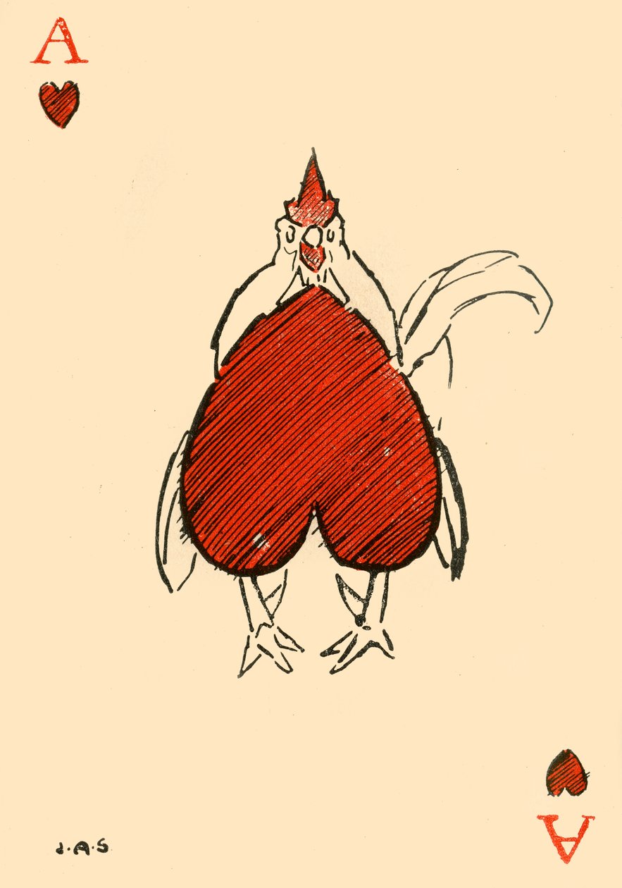 The Corpulent Chanticleer (from the Ace of Hearts) by James Affieck Shepherd