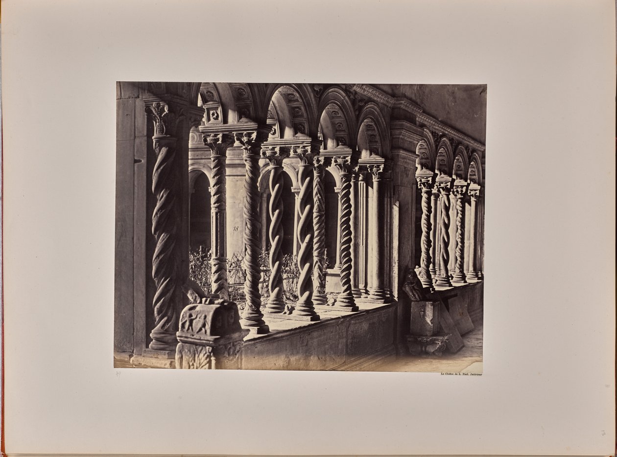 The Cloister of Saint Paul. Interior by James Anderson