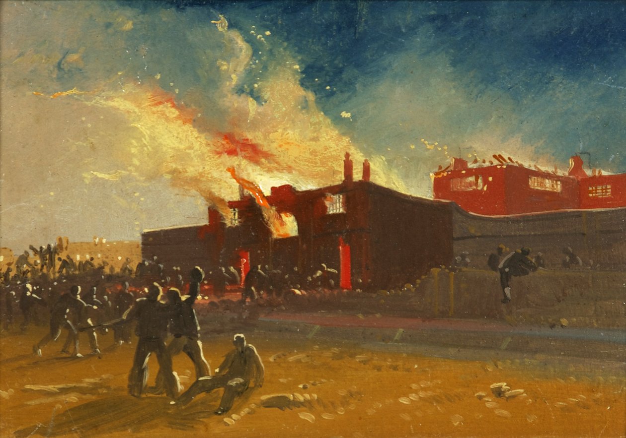 Bristol Riots: The Burning of Lawford's Gate Prison, c.1831