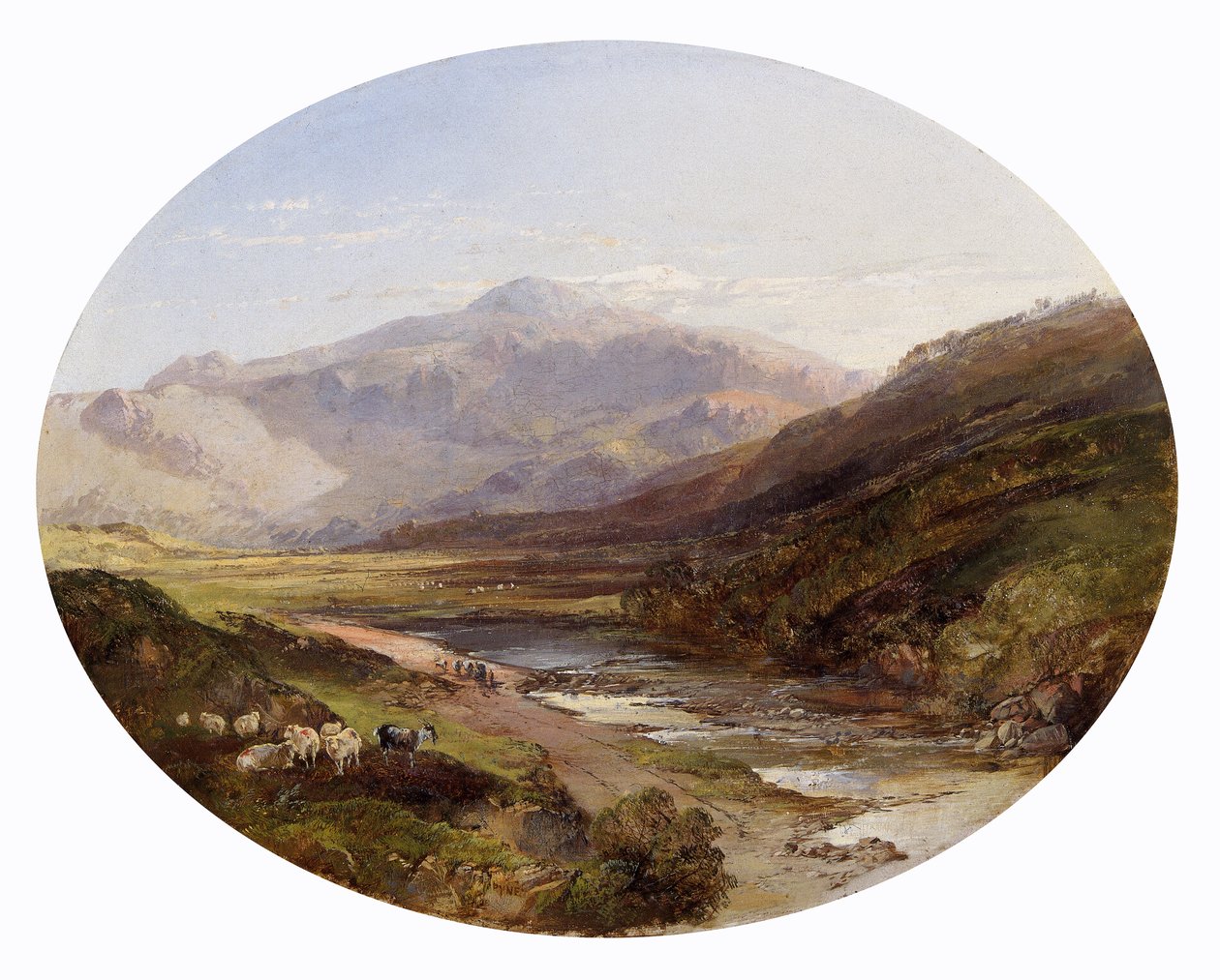 Snowdon from Capel Curig by James Baker Pyne