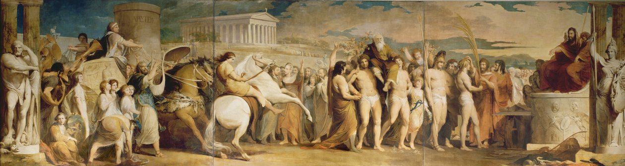 Crowning the Victors at Olympia, third in the series The Progress of Human Culture and Knowledge by James Barry